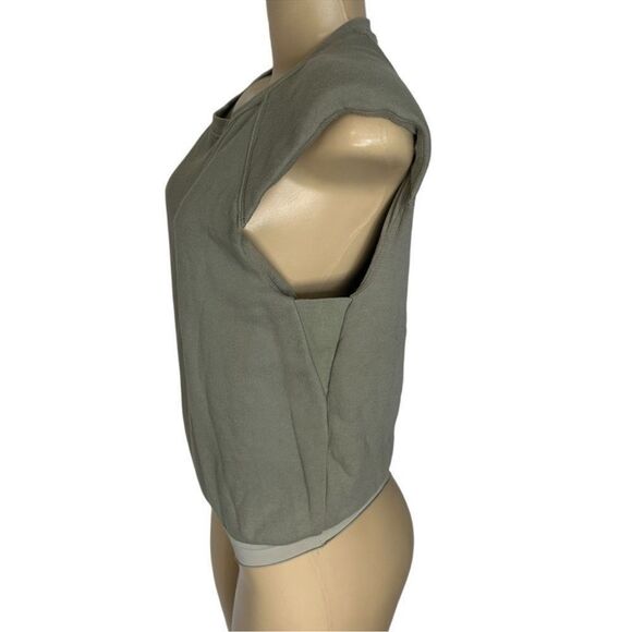 JONATHAN SIMKHAI STANDARD Channing Bodysuit in Eucalyptus Size small - Picture 5 of 12